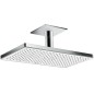 Hansgrohe Rainmaker Select - Douche de tête 460, EcoSmart 9l/min, bras de douche 100 mm, blanc/chrome 24012400 Hansgrohe Rainmaker Select - Douche de tête 460, EcoSmart 9l/min, bras de douche 100 mm, blanc/chrome 24012400