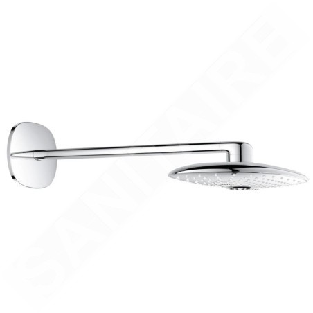 Grohe Rainshower SmartControl - Douche de tête 360 Duo, 2 jets, bras de douche 450 mm, chrome 26254000