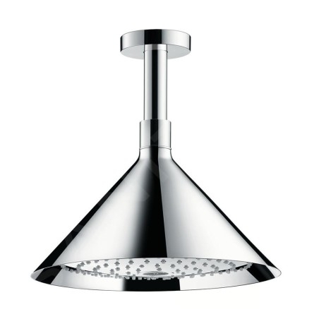 Axor Programme de douche - Douche de tête 240 2jet avec raccordement plafond et design Front, chrome 26022000