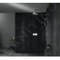 Axor Programme de douche - Douche de tête 240 2jet avec raccordement plafond et design Front, chrome 26022000
