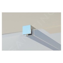 Ravak Walk-In - Barre W-SET 90 Mur/Angle, chrome GWD01000A094
