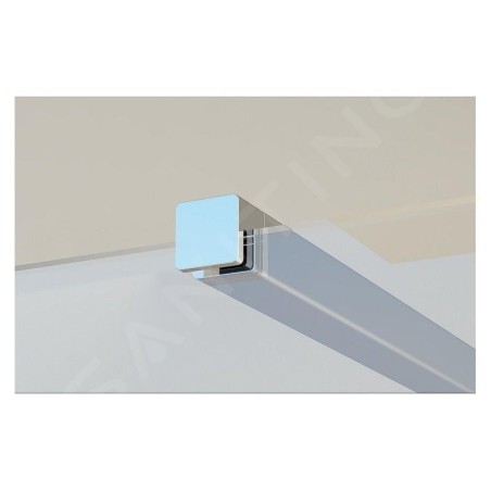 Ravak Walk-In - Barre W-SET 90 Mur/Angle, chrome GWD01000A094