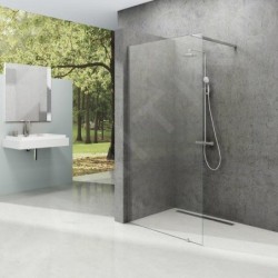 Ravak Walk-In - Barre W-SET 90 Mur/Angle, chrome GWD01000A094