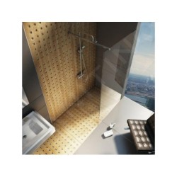 Ravak Walk-In - Barre W-SET 90 Mur/Angle, chrome GWD01000A094