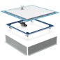 Geberit Setaplano - Receveur de douche plat, 800x1000 mm, matériau minéral, Antislip, blanc alpin 154.262.11.1 Geberit Setaplano - Receveur de douche plat, 800x1000 mm, matériau minéral, Antislip, blanc alpin 154.262.11.1