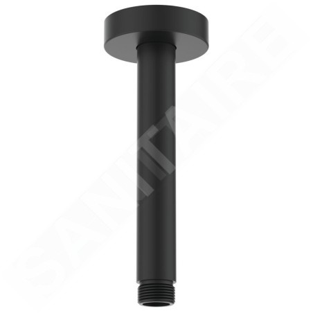 Ideal Standard Idealrain - Bras de douche de plafond 150 mm, noir B9446XG