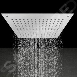 Steinberg 390 - Douche de tête, 550x550 mm, inox brossé 390 6513