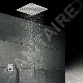 Steinberg 390 - Douche de tête, 550x550 mm, inox brossé 390 6513