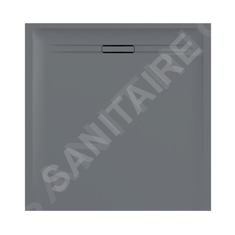 Geberit Sestra - Receveur de douche 900x900 mm, gris 550.260.00.2