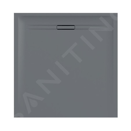 Geberit Sestra - Receveur de douche 900x900 mm, gris 550.260.00.2