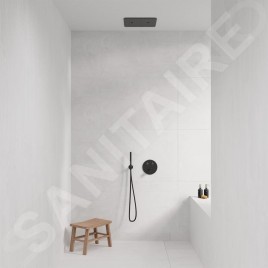 Steinberg 390 - Douche de tête, 400x400 mm, noir mat 390 4402 S
