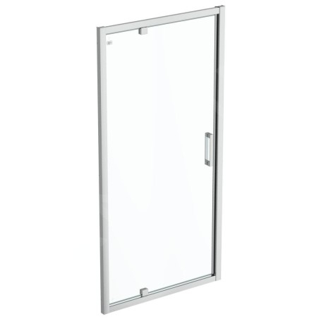 Ideal Standard Connect 2 - Porte de douche pivotante 900 mm, silver bright/verre clair K9270EO
