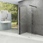 Ravak Walk-In - Paroi de douche Walk-in Wall 160, 1600x2000 mm, noir/verre transparent GW9WS0300Z1 Ravak Walk-In - Paroi de douche Walk-in Wall 160, 1600x2000 mm, noir/verre transparent GW9WS0300Z1