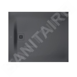 Duravit Sustano - Receveur de douche 1200x1000 mm, DuraSolid, gris foncé mat 720278650000000