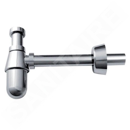 Sapho Siphones Bonomini - Siphon de lavabo Thermotrap, sortie d'évacuation 32 mm, chrome 0570EC25K7