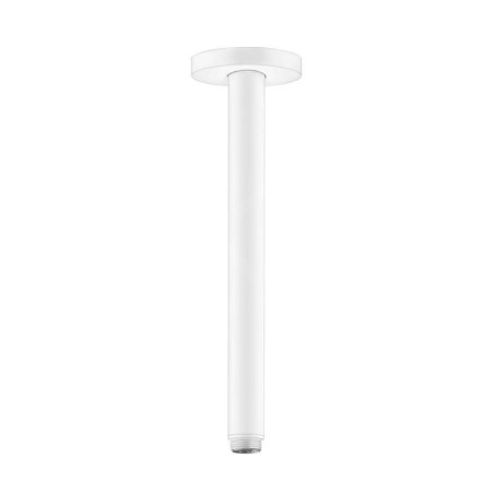Hansgrohe Accessoires - Arrivée depuis le plafond S 300 mm, blanc mat 27389700