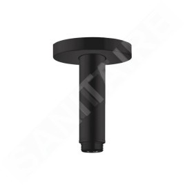 Hansgrohe Accessoires - Arrivée depuis le plafond S 100 mm, noir mat 27393670