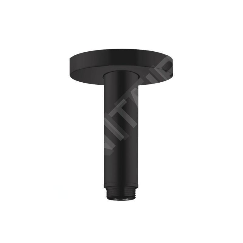 Hansgrohe Accessoires - Arrivée depuis le plafond S 100 mm, noir mat 27393670