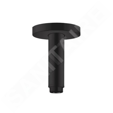 Hansgrohe Accessoires - Arrivée depuis le plafond S 100 mm, noir mat 27393670