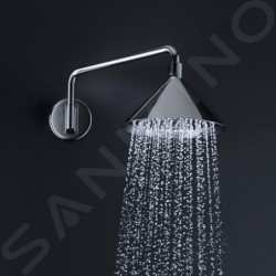 Axor Programme de douche - Douche de tête 240 2jet avec bras de douche et design Front, chrome 26021000