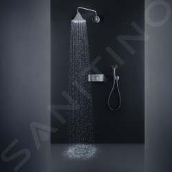 Axor Programme de douche - Douche de tête 240 2jet avec bras de douche et design Front, chrome 26021000