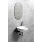 Sapho Lavabos - Lavabo Rondane, diamètre 400 mm, sans trou pour robinet, sans trop-plein, blanc AR435 Sapho Lavabos - Lavabo Rondane, diamètre 400 mm, sans trou pour robinet, sans trop-plein, blanc AR435