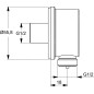 Ideal Standard Idealrain - Coude mural, chrome B9448AA Ideal Standard Idealrain - Coude mural, chrome B9448AA