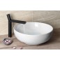 Sapho Lavabos - Lavabo Rondane, diamètre 400 mm, sans trou pour robinet, sans trop-plein, blanc AR435 Sapho Lavabos - Lavabo Rondane, diamètre 400 mm, sans trou pour robinet, sans trop-plein, blanc AR435