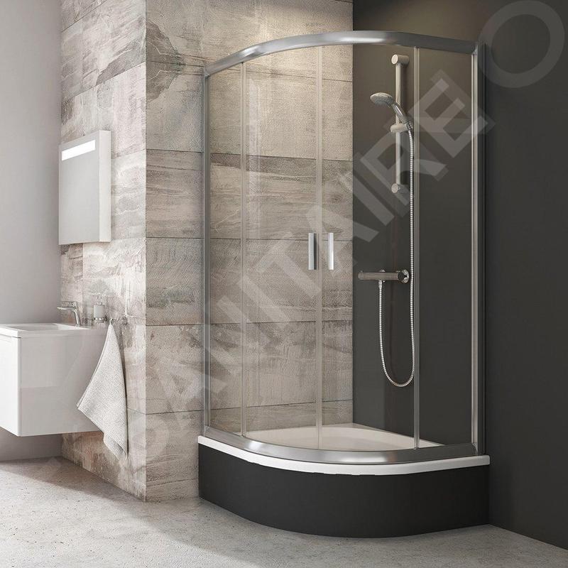 Ravak Blix - Cabine de douche carrée en quatre parties BLCP4-90 Sabina, 880-900 mm, aluminium brillant/verre transparent Ravak Blix - Cabine de douche carrée en quatre parties BLCP4-90 Sabina, 880-900 mm, aluminium brillant/verre transparent