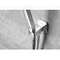 Sapho Jumper - Support de douchette avec débouché, chrome JM540