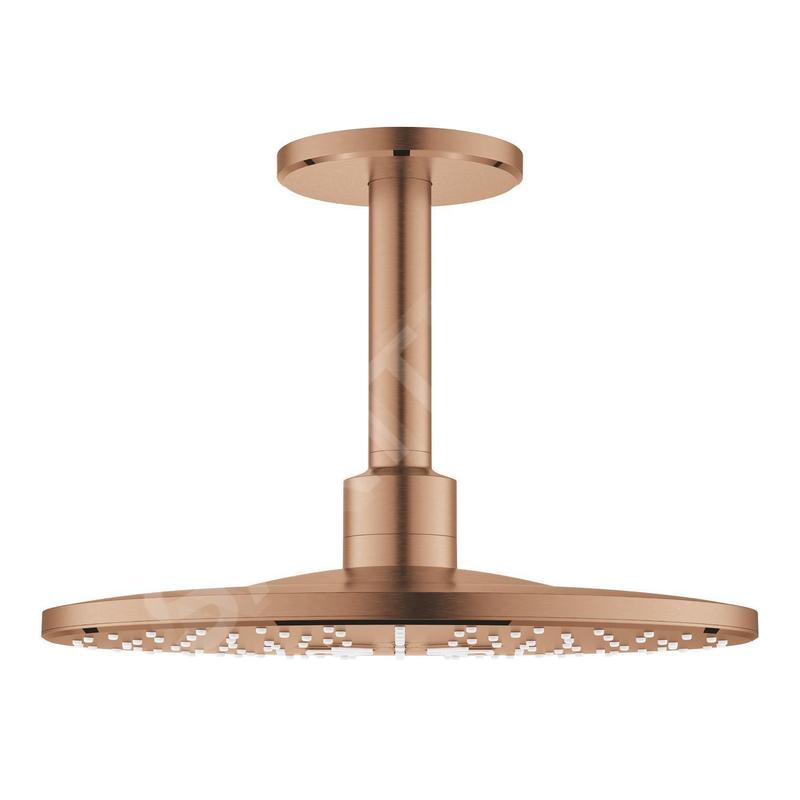 Grohe Rainshower SmartActive - Douche de tête 310, bras de douche 142 mm, 2 jets, Warm Sunset brossé 26477DL0 Grohe Rainshower SmartActive - Douche de tête 310, bras de douche 142 mm, 2 jets, Warm Sunset brossé 26477DL0