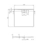 Villeroy & Boch Architectura MetalRim - Receveur de douche, 900x1000 mm, VilboGrip, blanc alpin UDA1090ARA215GV-01