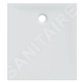 Geberit Nemea - Receveur de douche 1000x900 mm, antidérapant, blanc mat 550.594.00.1