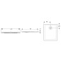 Geberit Nemea - Receveur de douche 1200x800 mm, blanc brillant 550.575.00.1 Geberit Nemea - Receveur de douche 1200x800 mm, blanc brillant 550.575.00.1