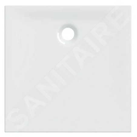 Geberit Nemea - Receveur de douche 900x900 mm, blanc brillant 550.571.00.1