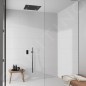 Steinberg 390 - Douche de tête, 600x600 mm, 3 jets, éclairage LED, noir mat 390 6620 S