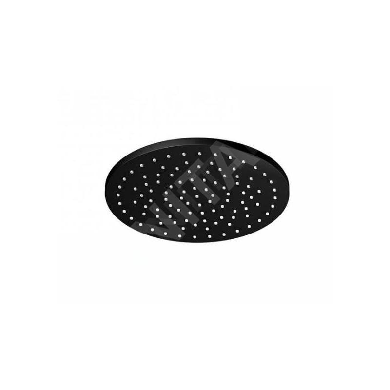 Steinberg 100 - Douche de tête, diamètre 200 mm, noir mat 100 1687 S