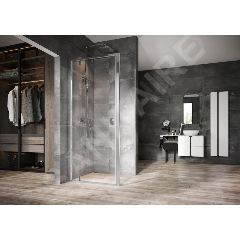 Ravak Nexty - Porte de douche pivotante 800 mm, chrome/verre transparent 03O40C00Z1