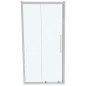 Ideal Standard i.Life - Porte de douche coulissante, deux battants, 1000 mm, silver bright / verre clair T4941EO Ideal Standard i.Life - Porte de douche coulissante, deux battants, 1000 mm, silver bright / verre clair T4941EO