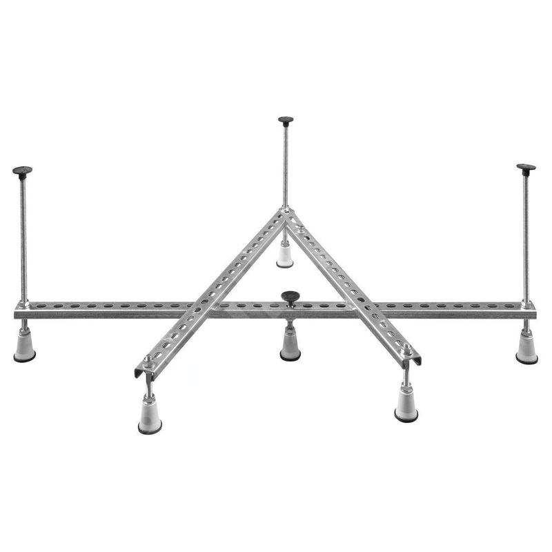 Polysan Accessoires - Structure de support pour receveur de douche Selma, 900 x 900 mm FR3596