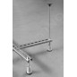 Polysan Accessoires - Structure de support pour receveur de douche Selma, 900 x 900 mm FR3596