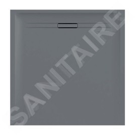 Geberit Sestra - Receveur de douche 800x800 mm, gris 550.291.00.2
