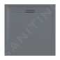 Geberit Sestra - Receveur de douche 800x800 mm, gris 550.291.00.2 Geberit Sestra - Receveur de douche 800x800 mm, gris 550.291.00.2
