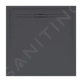Geberit Sestra - Receveur de douche 800x800 mm, graphite 550.292.00.2