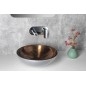 Sapho Murano - Lavabo en verre Wenge, 400x140 mm, cuivre/argent AL5318-66 Sapho Murano - Lavabo en verre Wenge, 400x140 mm, cuivre/argent AL5318-66
