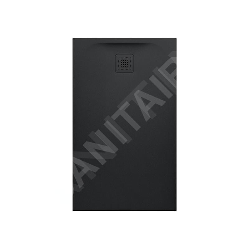 Laufen Pro - Receveur de douche 1100x800 mm, noir mat H2129540800001