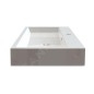 Sapho Orinoko - Lavabo 1000x420 mm, marbre coulé, blanc OR100 Sapho Orinoko - Lavabo 1000x420 mm, marbre coulé, blanc OR100