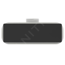 Ideal Standard Ultra Flat New - Garniture de vidage pour les receveurs, noir T4493V3