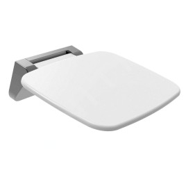 Polysan Saap - Siège de douche rabattable 350 x 328 mm, blanc CW1110W