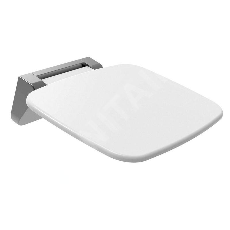 Polysan Saap - Siège de douche rabattable 350 x 328 mm, blanc CW1110W Polysan Saap - Siège de douche rabattable 350 x 328 mm, blanc CW1110W